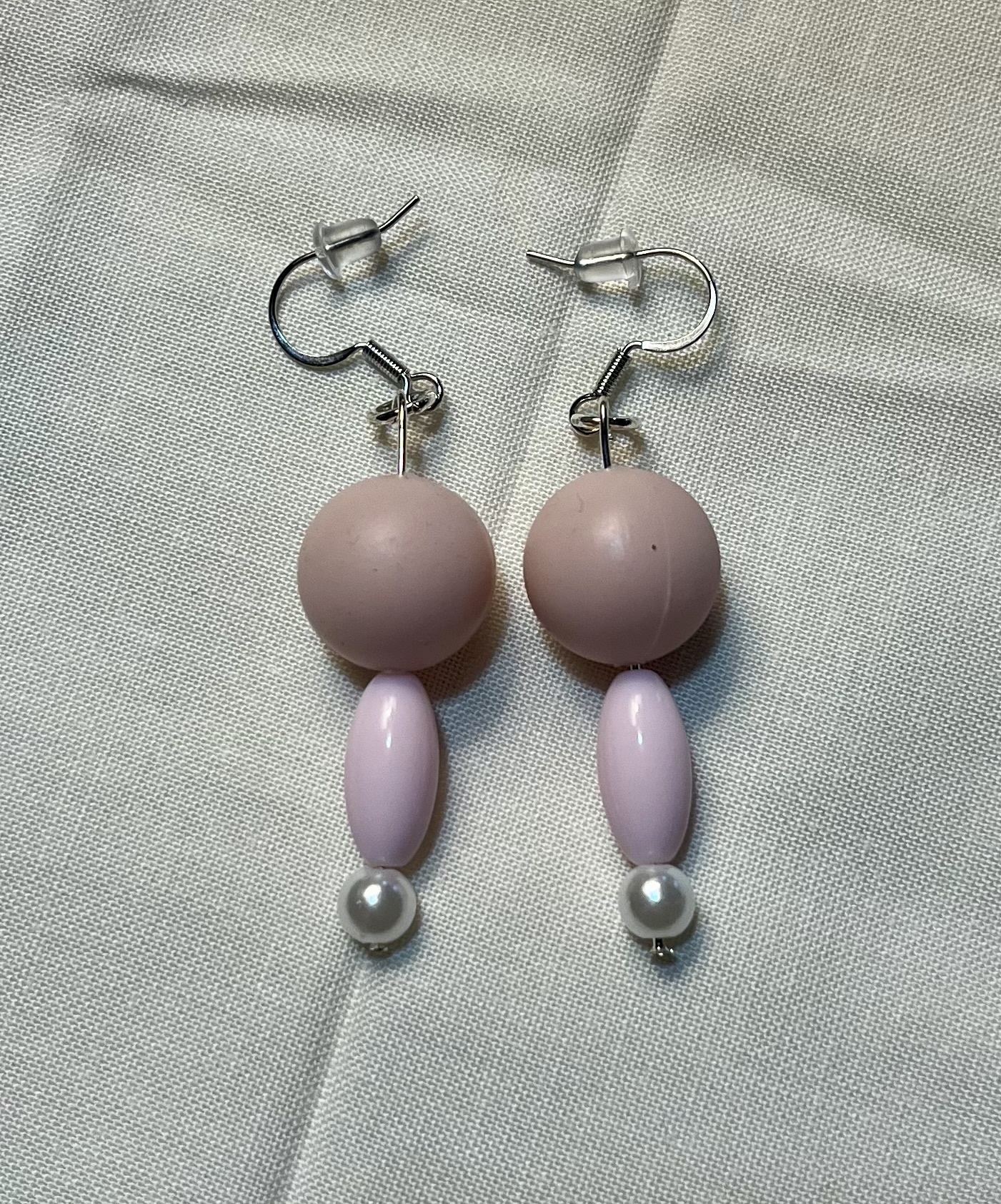 PinkPinkSilicone_Earrings